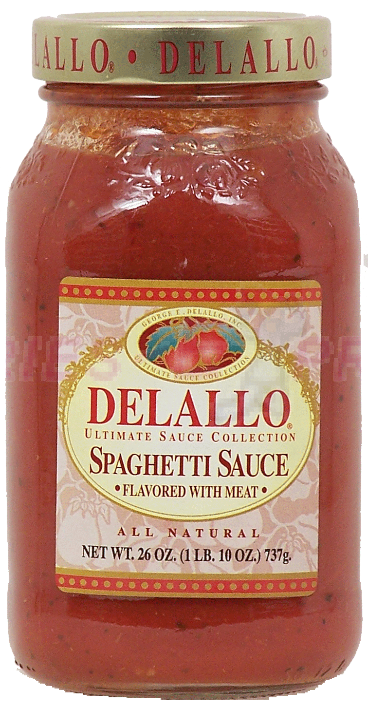 Delallo Ultimate Sauce Collection spaghetti sauce flavored with meat Full-Size Picture